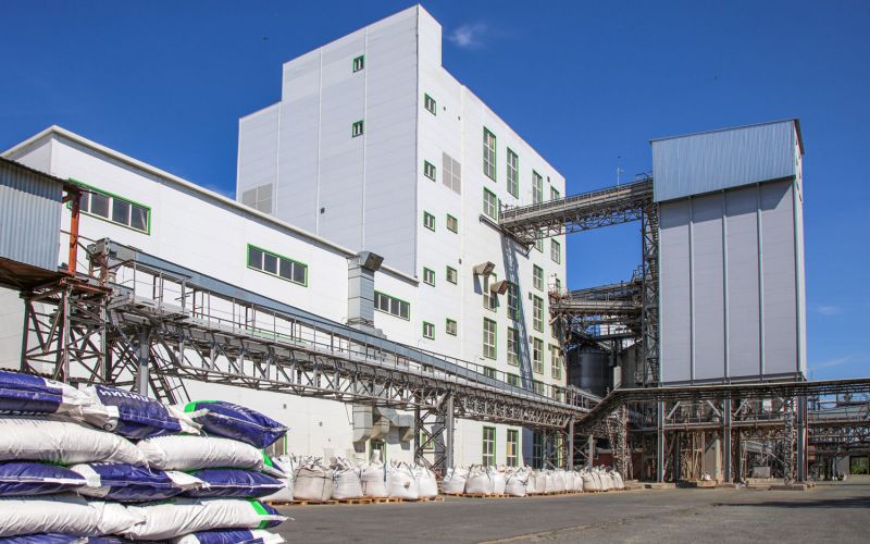 Poultry Pig and Dairy Feed Mill in Russia