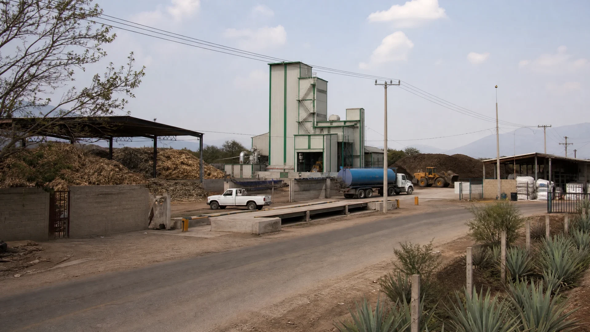 Sugar Residue and Mushroom Waste Bio-Organic Fertilizer Plant in Mexico