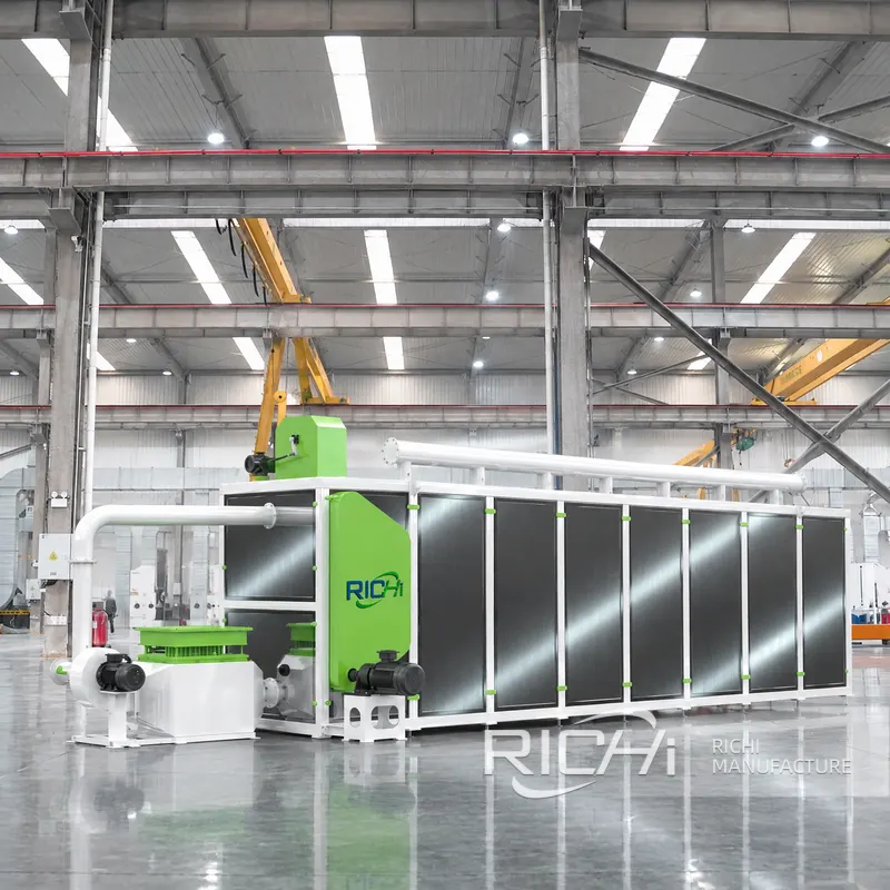 belt type dryer for grass