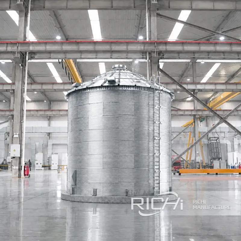 silo for production line