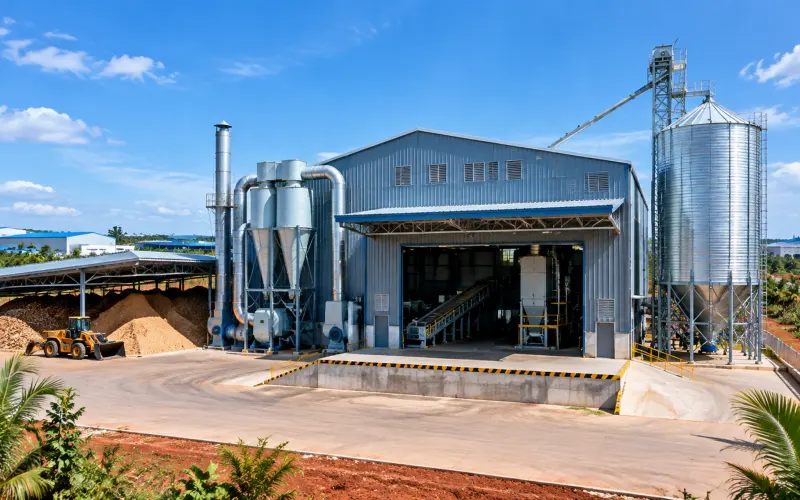 Vietnam 4t_h Industrial Wood Pellet Plant